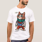 T-shirt Garçon de chat, Louis Wain (Devant)