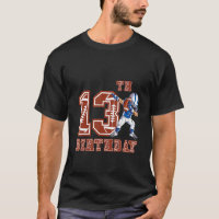 Garçon de football Dabbing 13e anniversaire 13 ans