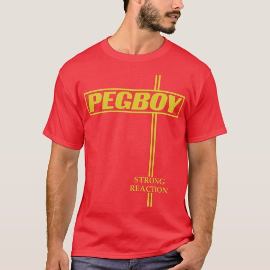 T-shirt Garçon de forte réaction (Devant)