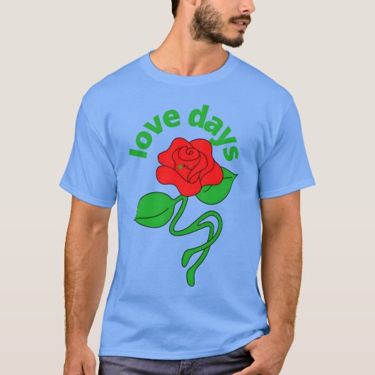 T-shirt garçon de jour d'amour (Devant)