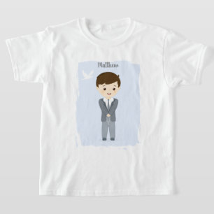 T-shirt Garçon de la colombe communion