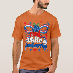 T-shirt Garçon de la famille Red White et Blueberries