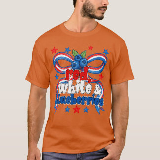 T-shirt Garçon de la famille Red White et Blueberries