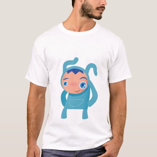T-shirt garçon de lapin (Devant)