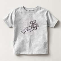 T-Shirt Garçon de l'avion Toddler