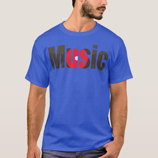 T-shirt Garçon de musique (Devant)