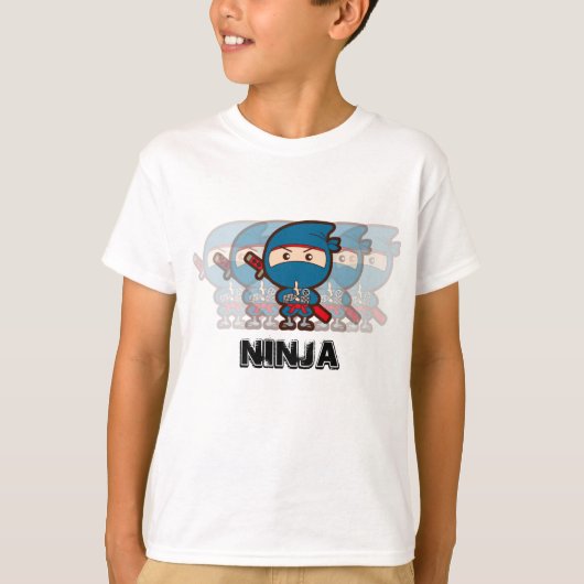 T-shirt Garçon de Ninja (Devant)