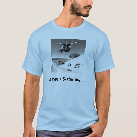 T-shirt Garçon de patineur (Devant)