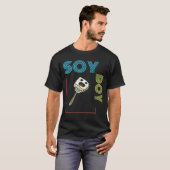 T-shirt Garçon de soja végétalien (Devant entier)