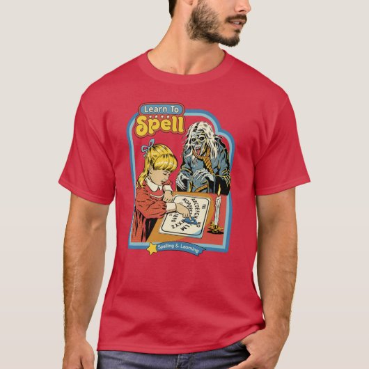 T-shirt Garçon de sort d'apprentissage (Devant)