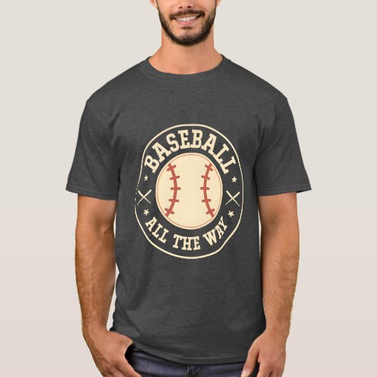 T-shirt Garçon de sport de baseball (Devant)