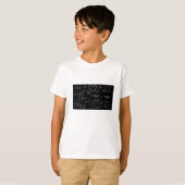 T-shirt Garçon de tableau noir intelligent (Devant entier)