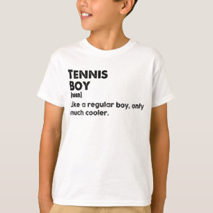 T-shirt Garçon de Tennis Définition Drôle Amateur de Tenni