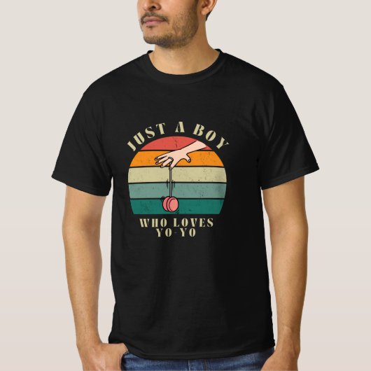 T-shirt Garçon de yoyo (Devant)