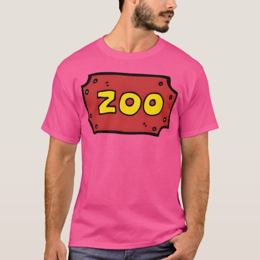 T-shirt garçon de zoo (Devant)