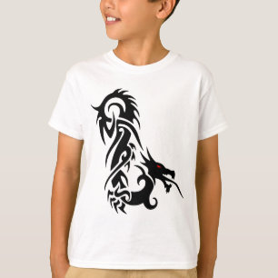 T-Shirt Garçon Dragon Tribal