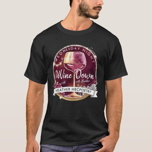 T-shirt Garçon du Mercredi Soir Détente au Vin (Devant)
