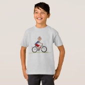 T-shirt Garçon En Vélo (Devant entier)