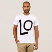 T-shirt Garçon étant assorti de chemise de LO VE (Devant entier)