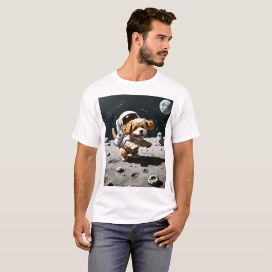 T-shirt garçon, explorateur, j'aime mon animal de compagni (Devant entier)