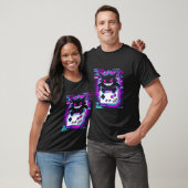 T-shirt Garçon fille effrayant rétro (Unisexe)