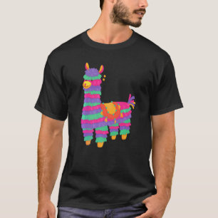 T-shirt Garçon Fille Enfants Lama Alpaga Pinata  1