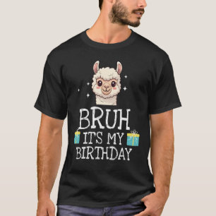 T-shirt garçon fille llama pinata c'est mon annive