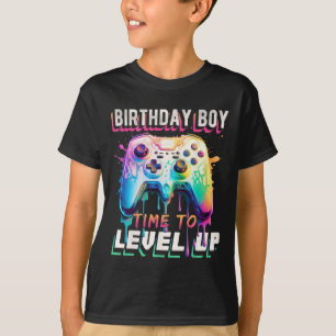 T-shirt Garçon Il est temps de passer au niveau supérieur