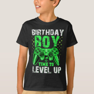 T-shirt Garçon Il est temps de passer au niveau supérieur