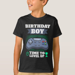 T-shirt Garçon Il est temps de passer au niveau supérieur