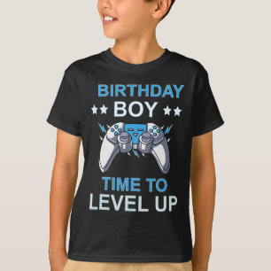T-shirt Garçon Il est temps de passer au niveau supérieur