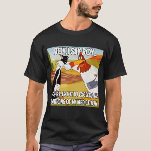 T-shirt Garçon Je dis Garçon Vous allez dépasser la limite