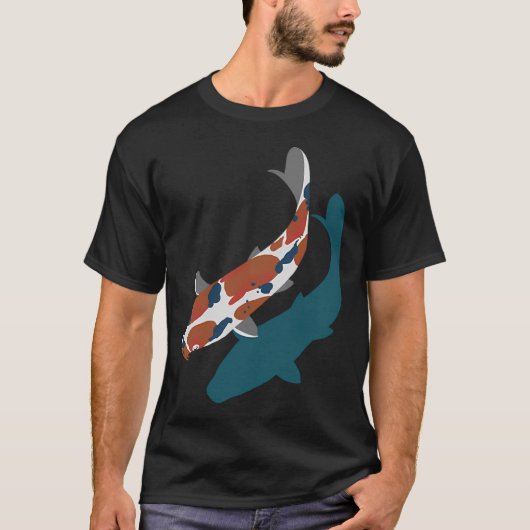 T-shirt garçon koi (Devant)