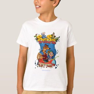 T-shirt garçon 'Mettez les voiles pour un conte dr