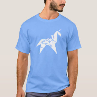 T-shirt Garçon origami licorne