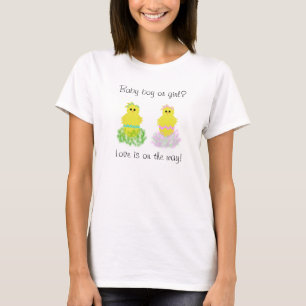 T-shirt Garçon ou fille ? Poussins Maternité