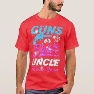 T-shirt Garçon Ou Fille Rose Ou Bleu Oncle Vous Aime Genre