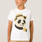 T-Shirt Garçon Panda avec Limonade (Devant)