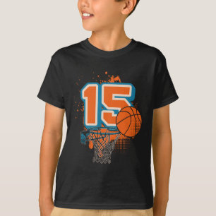 T-shirt Garçon pour son 15e anniversaire Joueur de Sketll 