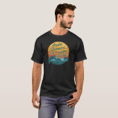 T-shirt Garçon rétro d'Aruba (Devant entier)