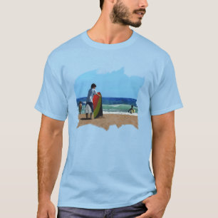 T-shirt Garçon sur la plage