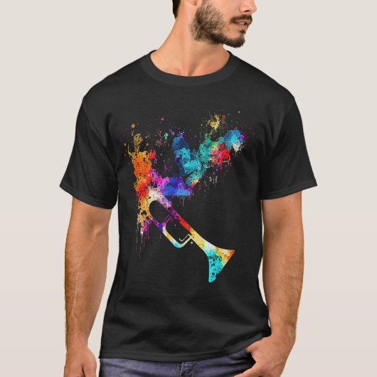 T-shirt Garçon trompette (Devant)