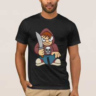 T-shirt Garçon vilain avec le couteau