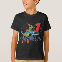 Garçons 1 an Anniversaire tenue - Dino Monster