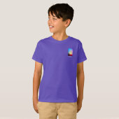 T-Shirt garçons cool écostyle design (Devant entier)