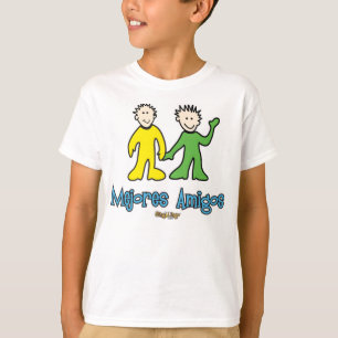 T-shirt Garçons d'amis de Mejores (meilleurs amis)
