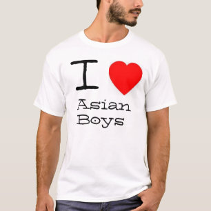 T-shirt Garçons d'Asiatique du *heart* I