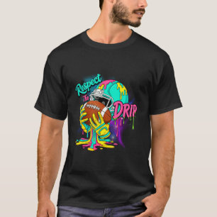 T-shirt Garçons de Football Drip Glace de Football Respect