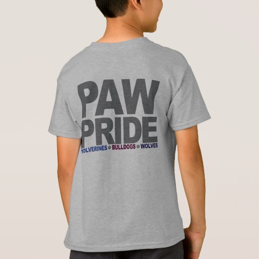 T-shirt Garçons de PawPride (Dos)