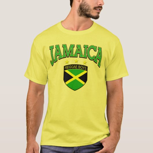 T-shirt Garçons de reggae de la Jamaïque (Devant)